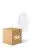 Lot 5x Ledvance Surface Circulaire 250 13W 840 960lm Blanc IP44 | avec Détecteur de Mouvement - Blanc Froid