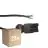 Lot 25x Noxion GST - Compatible Câble d’alimentation Noir - Mâle + Extrémités ouvertes - 2m - 3 pole 0,75mm2
