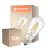 Lot 10x Ledvance Classic LED Edison E27 Poire Filament Claire 3.8W 806lm - 827 Blanc Très Chaud | Équivalent 60W