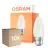 Lot 10x Osram LED B22D Bougie Filament Dépolie 4W 470lm - 827 Blanc Très Chaud | Équivalent 40W