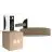 Lot 6x D'Lite Plafonnier Lunelle 50cm Textile Brun | Convient Pour 3x E27 