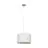 Eglo Suspension Luminaire Pasteri Acier Nickel Satiné | IP20 - Convient pour 1x E27 