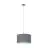 Eglo Suspension Luminaire Pasteri Acier Nickel Satiné | IP20 - Convient pour 1x E27 