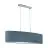 Eglo Suspension Luminaire Pasteri Acier Nickel Satiné | IP20 - Convient pour 2x E27 