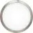Eglo Plafonnier Planet 1 Acier Nickel Satiné | Convient pour E27
