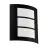 Eglo Applique Murale City Acier Noir | IP44 - Convient pour 1x E27