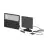 Eglo Applique Murale Panettieri Solar Noir 6W 860lm - 840 Blanc Froid | IP65 - Détecteur De Mouvement