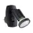 Eglo Applique Murale Parrini Lamp avec Prise Noir 4.5W 345lm - 830 Blanc Chaud | IP20 - Incl. 1x GU10