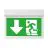 Noxion LED Panneau De Sortie De Secours | Wall/Monté Au Plafond | 3.5W 20lm | 30m Distance de visualisation - Éclairage De Secours 3 Heures - Incl. 4 Directions