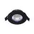 Noxion LED Inclinable Slim Spot Noir Rond 6W 550lm 60D - 927 Blanc Très Chaud | 85mm - IP54 - Dimmable - Meilleur Rendu Des Couleurs