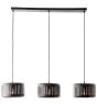 Brilliant Tyas Suspension Luminaire Métal Noir Dorée | Convient pour 3x E27