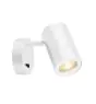 SLV Enola B Applique Murale Aluminium Blanc | Convient pour 1x GU10 