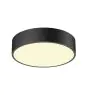 SLV Medo Pro 30 Mur et Plafonnier Aluminium Noir Rond 10W 1350lm - 930-940 CCT | IP50 - Meilleur Rendu Des Couleurs - Dali Dimmable 