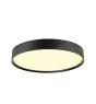 SLV Decona 42 Plafonnier Aluminium Noir Rond 23W 2680lm - 930-940 CCT | IP44 - Meilleur Rendu Des Couleurs - Dimmable 
