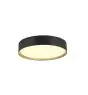 SLV Decona 30 Plafonnier Aluminium Noir Rond 17W 1760lm - 930-940 CCT | IP44 - Meilleur Rendu Des Couleurs - Dimmable 