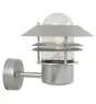 Nordlux Blokhus Applique Murale Acier et Verre Gris | IP54 - Convient pour E27