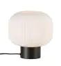Nordlux Lampe De Chevet Milford Verre Noir | Convient pour 1x E27
