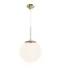 Nordlux Grant Suspension Luminaire Verre Dorée | Convient pour E27