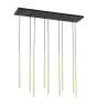 Emibig Suspension Luminaire Selter Acier Noir | Convient pour 9x G9 - Max 8W