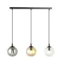 Emibig Suspension Luminaire Cosmo Acier Noir | Convient pour 3x E14 - Max 10W