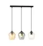 Emibig Suspension Luminaire Istar Acier Noir | Convient pour 3x E27 - Max 10W