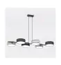 Emibig Suspension Luminaire Drumz Acier Noir | Convient pour 6x E14 - Max 10W