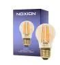 Noxion Lucent Lustre LED E27 Filament Ambre 4.5W 400lm - 822 Blanc Très Chaud | Dimmable - Équivalent 35W