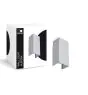 D'Lite Applique Murale Aurora Argent Up & Down 6.5W 500lm - 830-840 CCT | IP54