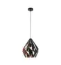 Eglo Suspension Luminaire Carlton 1 Noir, Cuivre | Convient pour E27