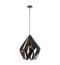 Eglo Suspension Luminaire Carlton 1 Noir, Cuivre | Convient pour E27