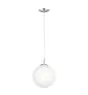 Eglo Suspension Luminaire Rondo Acier Nickel Satiné | Convient pour E27