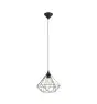 Eglo Suspension Luminaire Tarbes Noir | IP20 - Convient pour 1x E27 