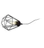 Eglo Lampe De Chevet Tarbes Acier Noir | Convient pour 1x E27