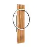Eglo Applique Murale Boyal Bois Noir, Rouille 12W 1700lm - 830 Blanc Chaud