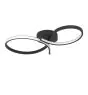 Eglo Plafonnier Serpins Acier Noir 21W 2500lm - 830 Blanc Chaud