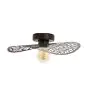 Eglo Plafonnier Swaby Acier Bronze | IP20 - Convient pour 1x E27 