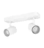 Eglo Plafonnier Consuma 1 Acier Blanc | IP44 - Convient pour 2x GU10 