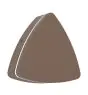 Eglo Applique Murale Pedersano Aluminium Rouille 8W 800lm - 827-840-865 CCT | IP44