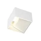 SLV Logs In Applique Murale Aluminium Blanc 6W 600lm - 830 Blanc Chaud