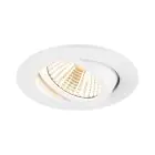 SLV New Tria 68 Spot Aluminium Blanc 8.3W 750lm 38D - 930 Blanc Chaud | Diamètre 68mm -  Meilleur Rendu Des Couleurs - Dimmable 