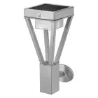 Ledvance LED Applique Murale Extérieur Endura Style Acier Inoxydable 6W 550lm - 830 Blanc Chaud | IP44 - Détecteur de Mouvement et de Lumière
