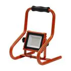 Ledvance Projecteur LED Projecteur de chantier Foncé Gris 10W 800lm 110D - 840 Blanc Froid | IP44 - Rechargeable - Symétrique