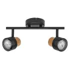 Ledvance LED Decor Spot Cork Acier Noir 6W 460lm - 827 Blanc Très Chaud | Dimmable