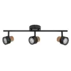 Ledvance LED Decor Spot Cork Acier Noir 10W 690lm - 827 Blanc Très Chaud | Dimmable
