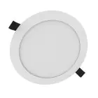 Ledvance Downlight Slim Alu Blanc 16W 1600lm 90D - 830 Blanc Chaud | Diamètre 175mm - IP44 
