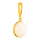 Nordlux Lampe De Chevet Bring To-Go Portable Batterie Jaune 1W 70lm - 827 Blanc Très Chaud | 3 Niveaux De Gradation Dimmable 
