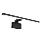 Nordlux Marlee 50 Applique Murale Métal Noir 8.9W 800lm - 940 Blanc Froid | IP44 - Meilleur Rendu Des Couleurs