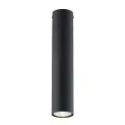 Emibig Plafonnier Tecno Acier Noir | Convient pour 1x GU10 - Max 8W