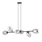 Emibig Suspension Luminaire Pandora Acier Noir | Convient pour 6x E14 - Max 10W