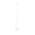 Emibig Suspension Luminaire Glam Acier Blanc | Convient pour 1x E14 - Max 10W